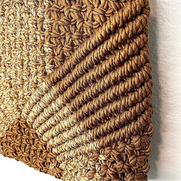 MACRAMÉ Tan & Brown Small Shoulder Bag - Picture 4 of 10